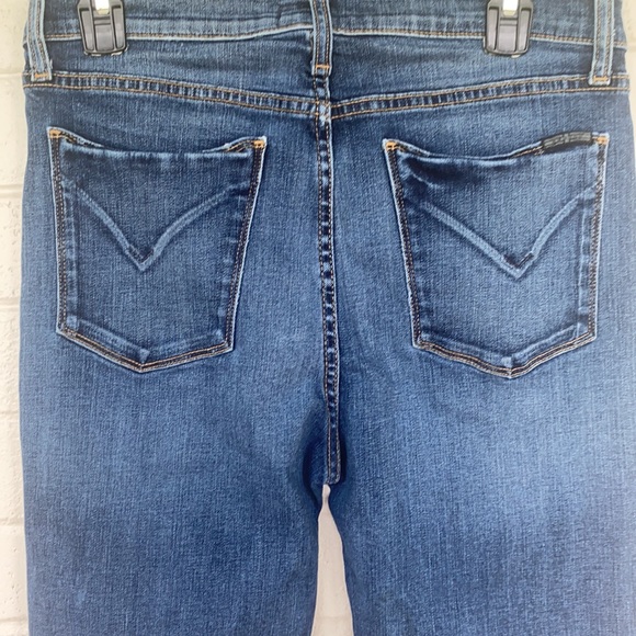 Hudson Brix High Rise Crop Flare In Lonestar 30 - Picture 7 of 9